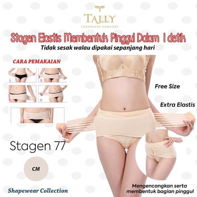TALLY stagen Pengecil Pinggul St .77 Korset Pengecil Pinggul