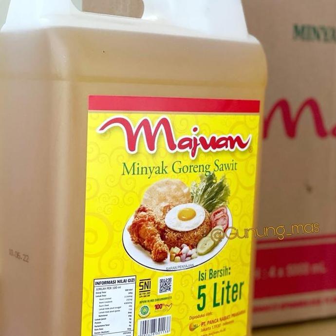 Bumbulengkap- Minyak Goreng Majuan 5 Liter Jeren