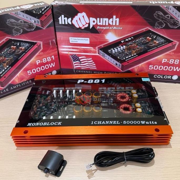 POWER MONOBLOK The PUNCH P-881 POWER MONOBLOCK The PUNCH P 881
