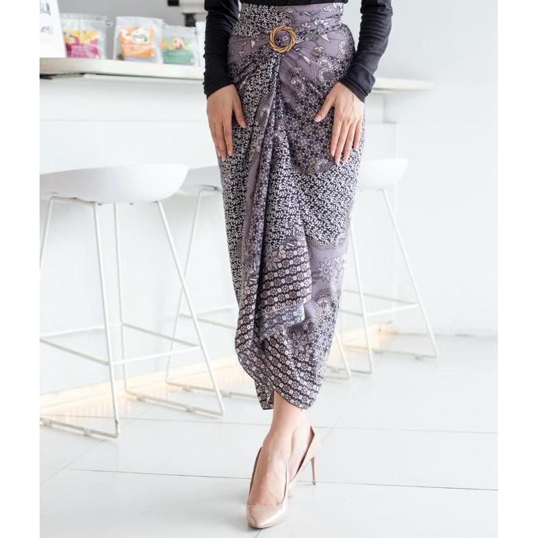 Rok Lilit Batik Songket Bawahan Kebaya By Kebaya Panjang Ring Wanita Serut Kain Satin Mewah