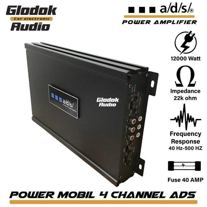 Power Amplifier Mobil 4 Chennel Mosfet  ADS
