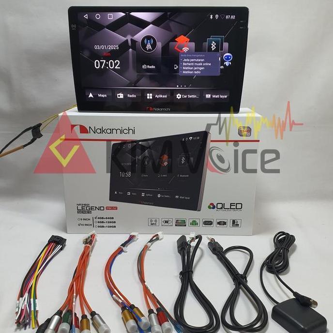 Head Unit Android Nakamichi OEM Honda Freed 10 inch soket pnp