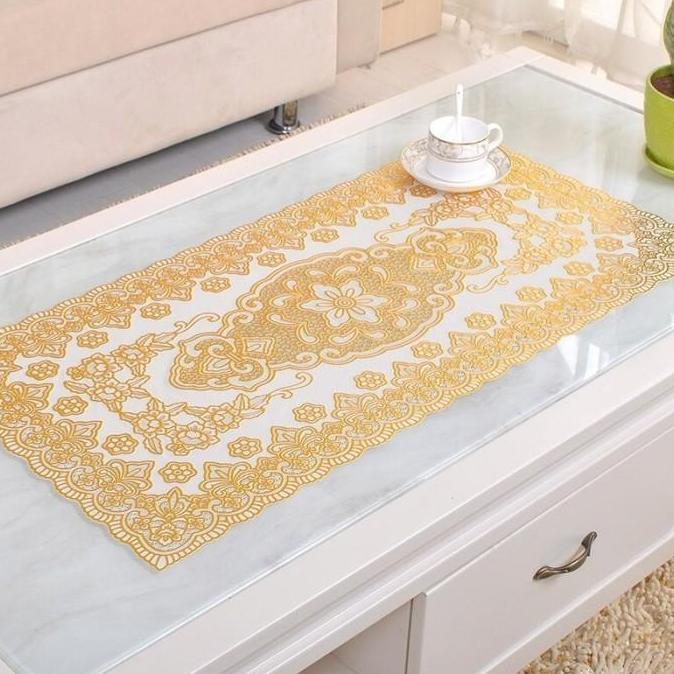 Tokoro- Taplak Meja Taplak Meja Plastik Pvc Cover Meja Table Besar