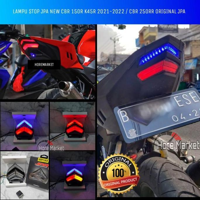 TERLARIS LAMPU STOP JPA NEW CBR 150R 2 2022 K45R 3 IN 1 STOPLAMP CBR 150 R