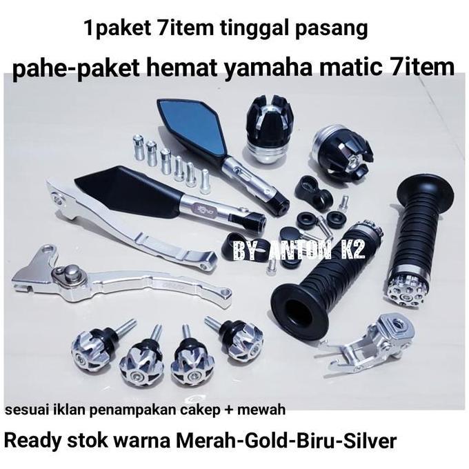 KACA SPION TOMOK PAKET 7 VARIASI MOTOR MIO J-MIO M3-MIO Z-MIO S-FINO