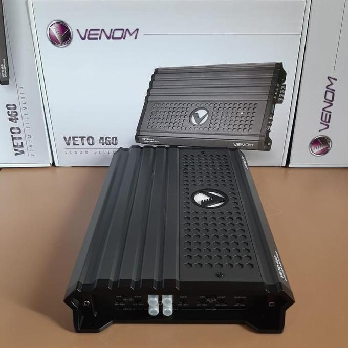 Power Venom Veto 460 4 Channel / Power Amplifier Venom Veto