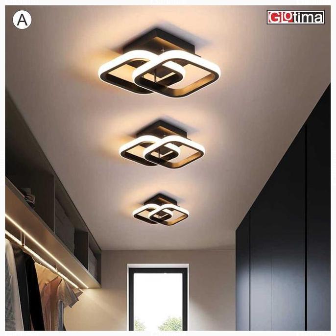 Litcx- Lampu Plafon Plafond Gantung Hias Led Modern Ceiling Lht 3 Rna