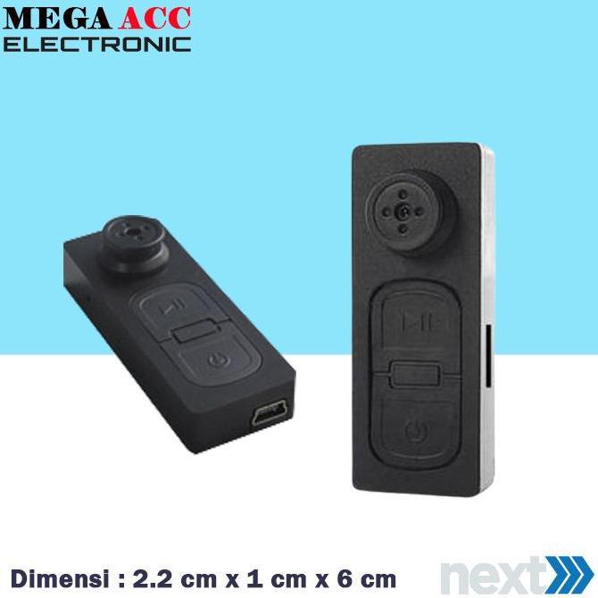 KAMERA KANCING BAJU - SPY CAMERA KANCING - HD FAB