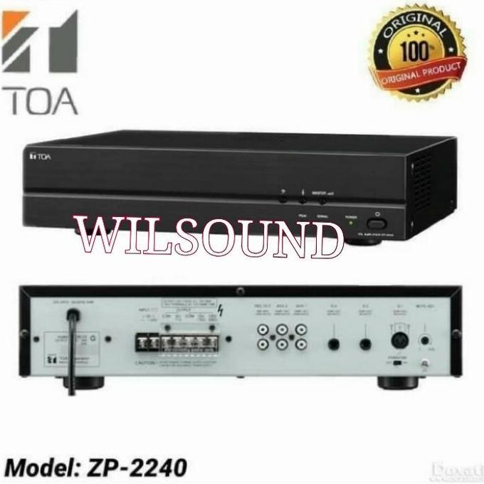 POWER AMPLIFIER TOA ZP 2240 ZP2240 ORINAL
