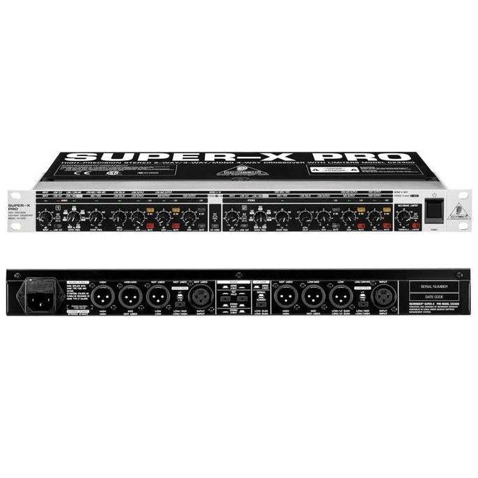 Crossover Aktif 2way / Mono / 4way / 3way Behringer Cx 3400 Orinal