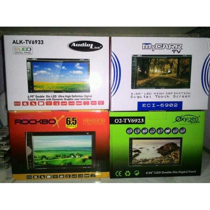 tv dvd 6,95in plus Headres dan frem