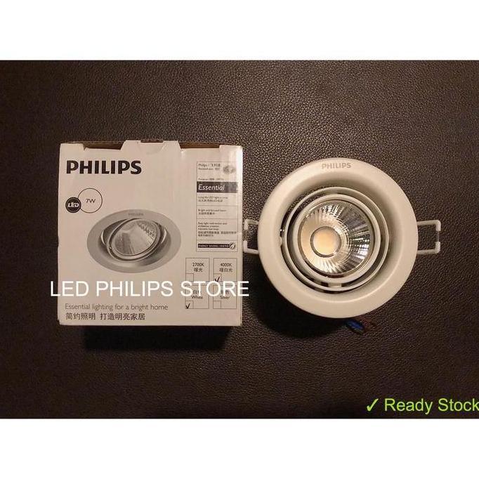 Litcx- Philips Recessed Spot Led Pomeron 7W 7Tt 7 W 7 Tt 59776