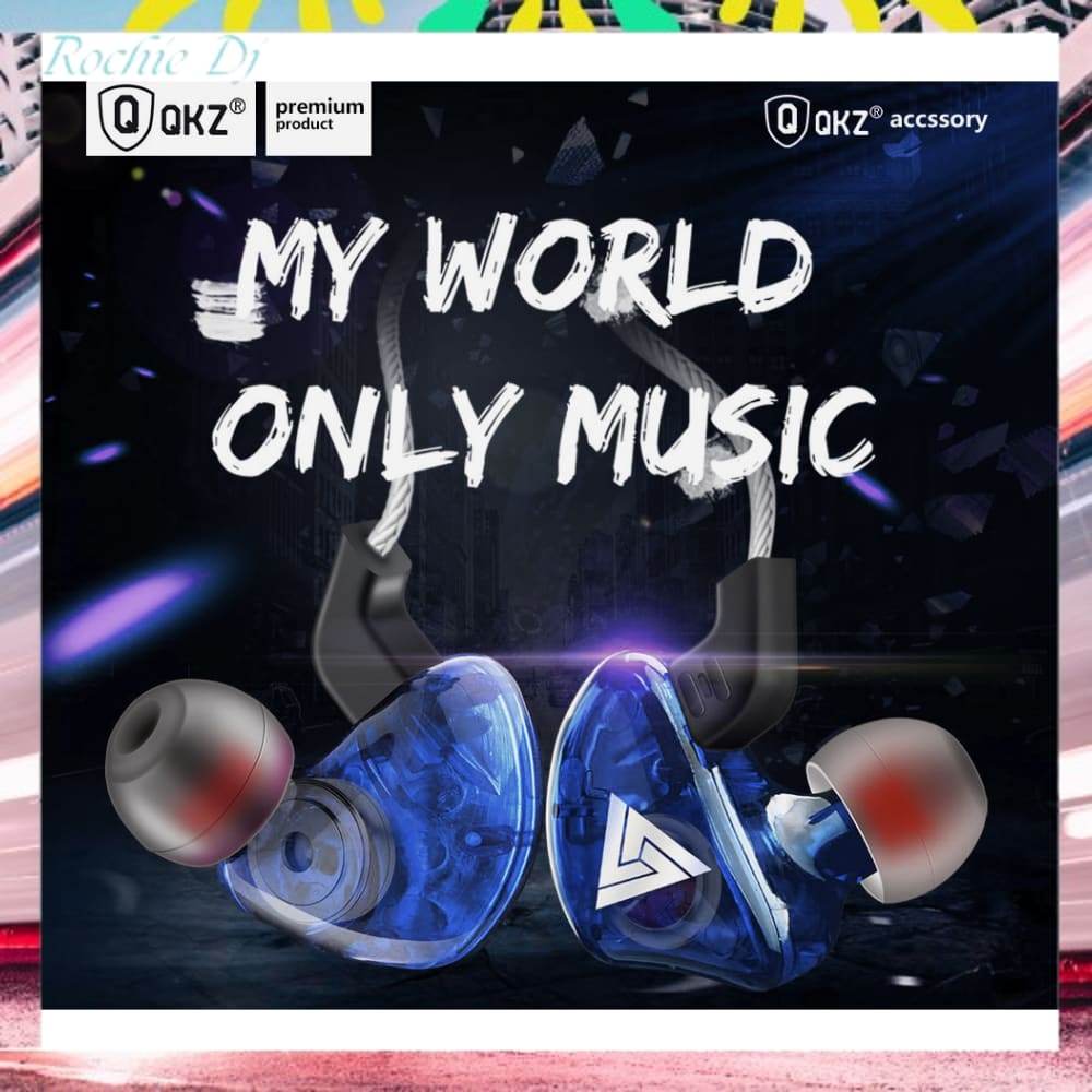 QKZ EARPHONE HIFI DENGAN MIC - QKZ-CK5