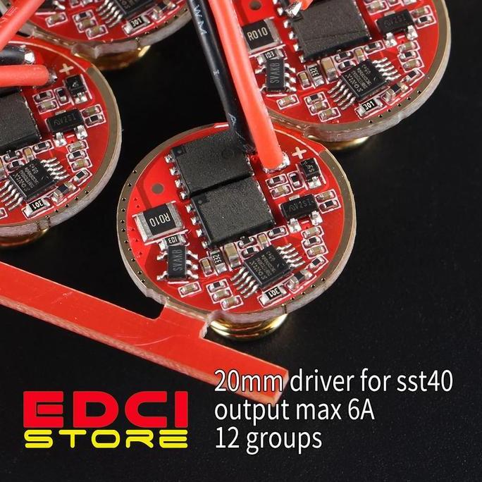 Driver Convoy 6A, 12 Group, 20mm Untuk LED SST40 dll
