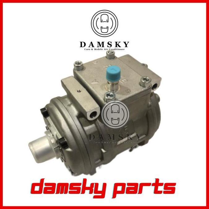 Kompresor Compressor AC Mobil 10PA 15C Twincam Kijang Panther Stal