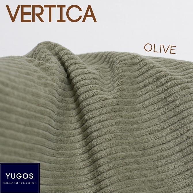TERLARIS VERTICA KAIN KURSI SOFA CORDUROY LEMBUT