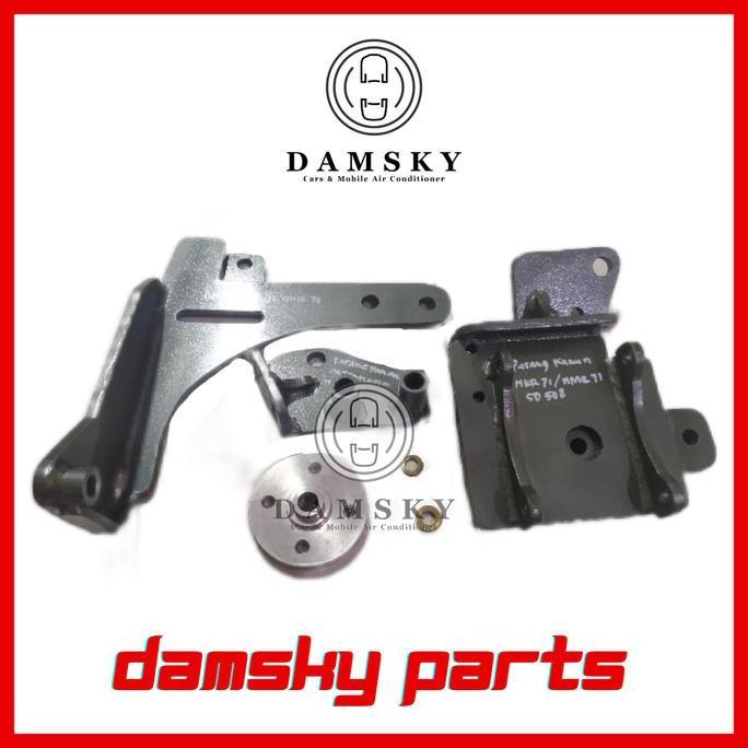 TERBARU - Bracket Dudukan Compressor AC Mobil Elf NMR 71/81 NKR 71 Sanden 508