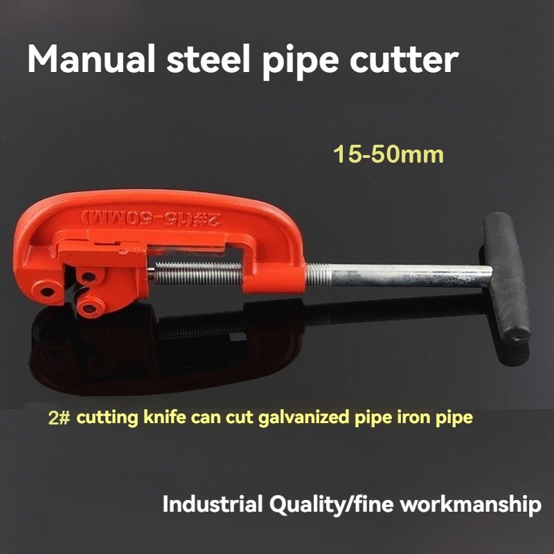 15-50Mm Pipe Tube Cutter Manual / Alat Potong Pipa Besi Pemotong Galvanis Tubing Cutter