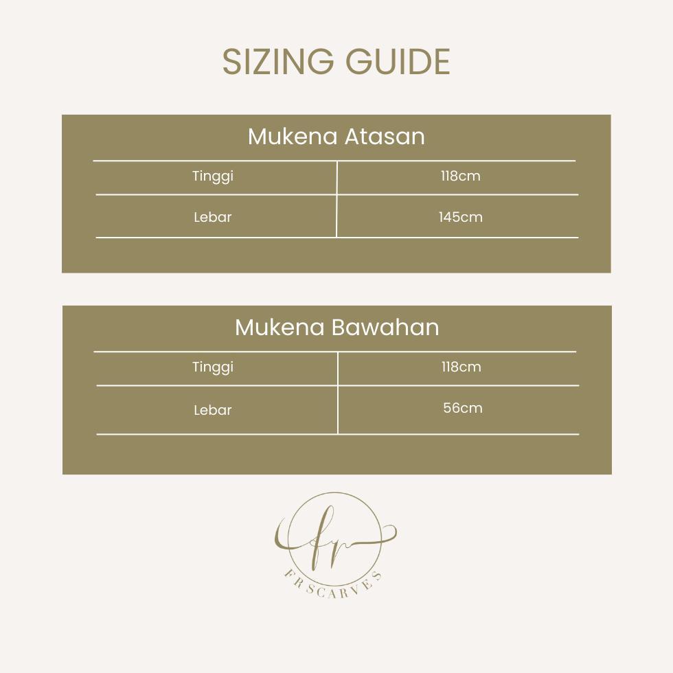 NEW FRScarves - Prayer Set (Mukena Silk Renda Premium 2in1)