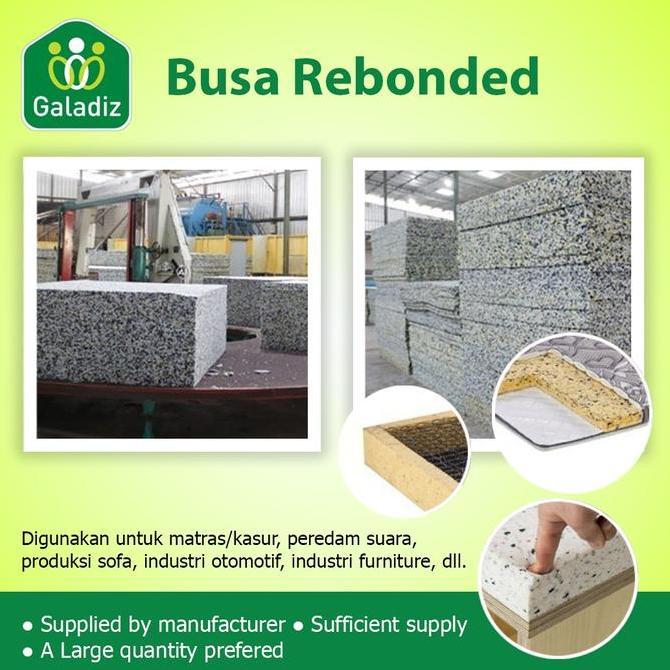 TERLARIS BUSA REBONDED / BANTAL DUDUK / ALAS DUDUK LESEHAN 60 X 60