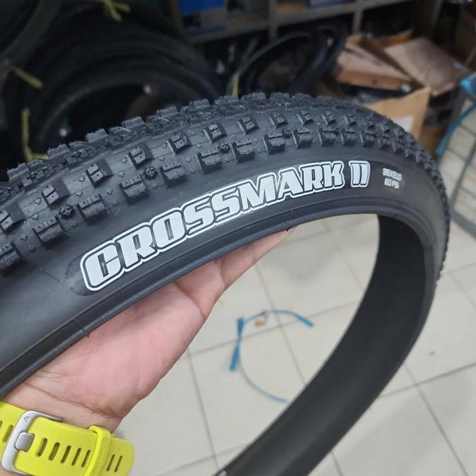 Maxxis 26 x 210 Crossmark II wired - Ban Luar 26 x 2.10 Maxxis Crossmark 2 Wired Kawat Satuan