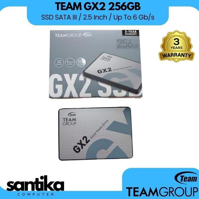 NEW TEAM GROUP GX2 256GB SSD SATA III 2.5" 6Gb/s SLC Caching