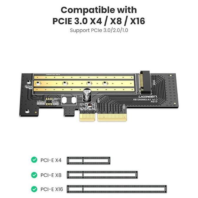 UGREEN Adapter M2 NVME to PCIE x4 Express Card Converter
