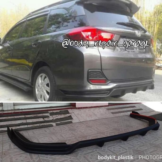 Diffuser bumper belakang mobilio