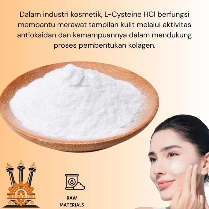 1Kg L-Cysteine Hcl Hydrochloride Bahan Aktif Antioksidan Dan Reducing Agent / Bahan Tambahan Supleme