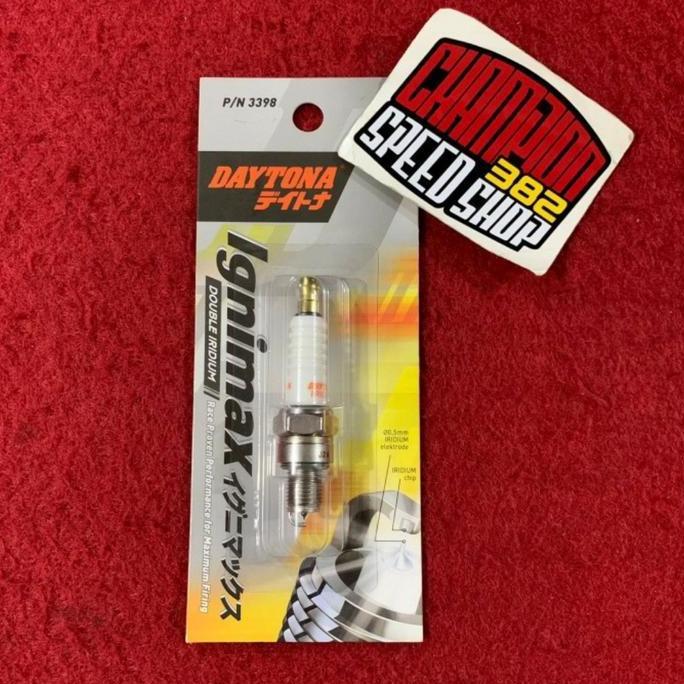 BEBAS ONGKIR - Busi Daytona Ignimax Double Iridium Yamaha Gear 125