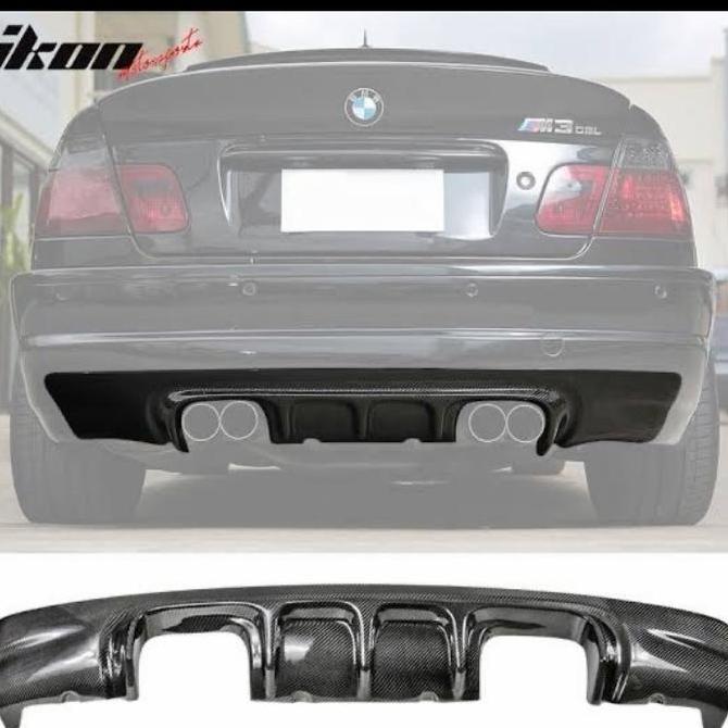 paketan spoiler, diffuser & Splitter BMW e46 M3 CSL