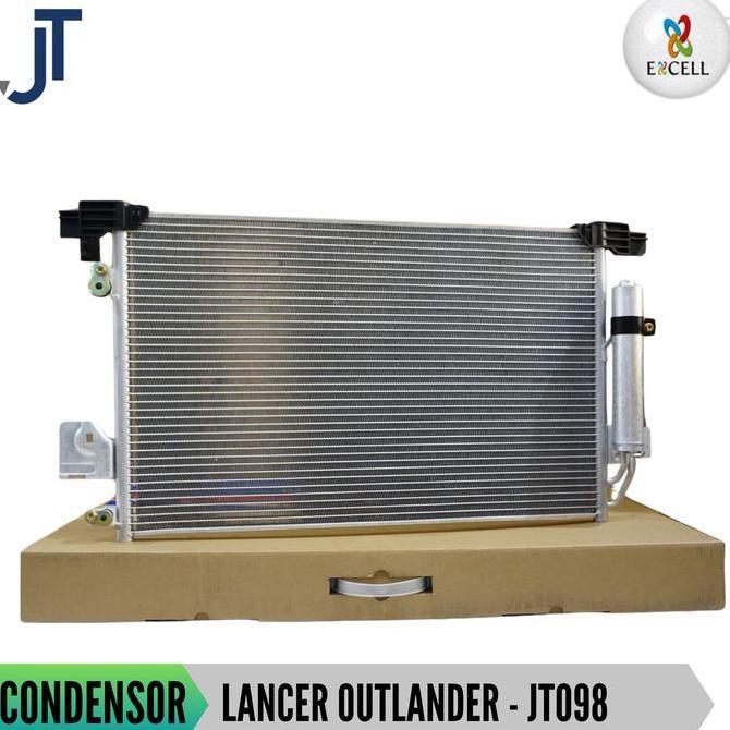 AMDOXTE Condensor Kondensor Radiator AC Mobil Mitsubishi Outlander Sport Lancer EX Delica