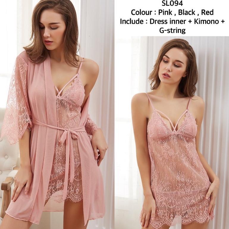 best sale lingerie kimono dress sexy oneset/ baju tidur sexy wanita / lingerie kimono / kimono trans