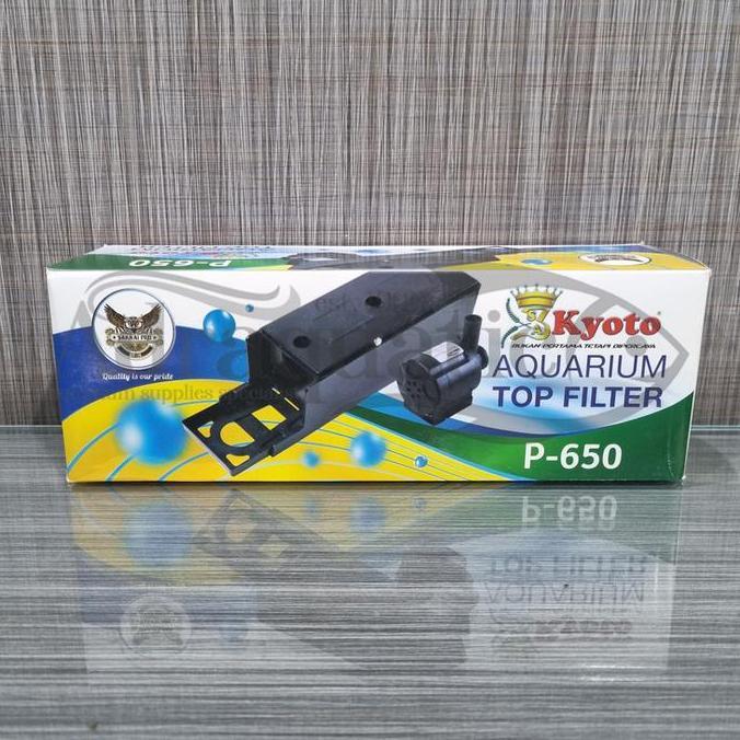Fisch- Kyoto P-650 Aquarium Top Filter Talang Atas Pompa Air Celup Akuarium