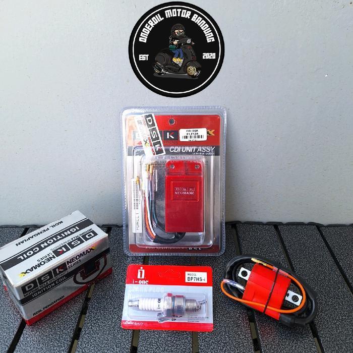 Paket Cdi Koil Busi Racing Fizr F1Zr Fiz R Force 1 Tenaga Motor Naik 30% Original Dsk Neomax Origina