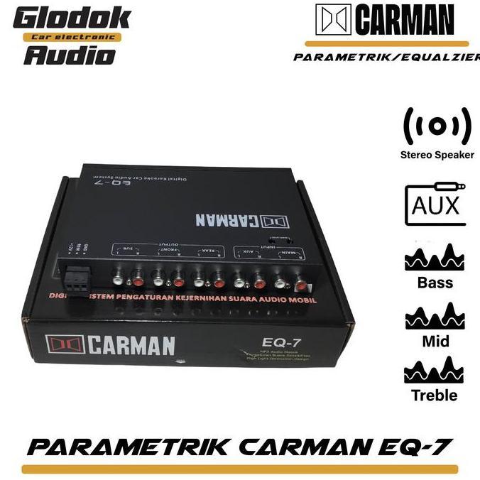 Promo Parametrik Equalizer Carman EQ 7 Diskon