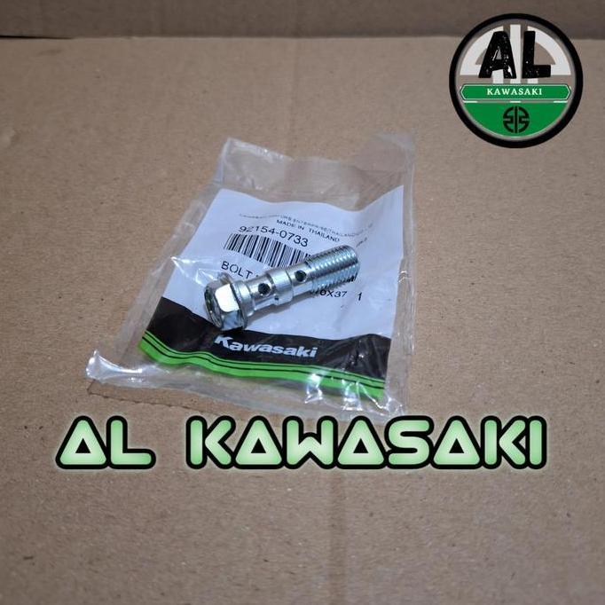 BAUT BAUD SCREW BANJO BOLT SELANG REM LUBANG DOBEL ER6N ORIGINAL RESTOCK