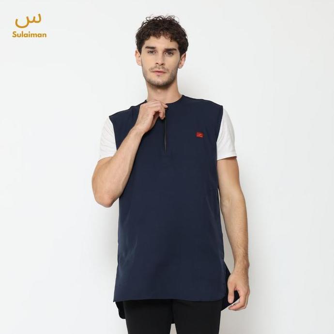 Rompi Shalat Sholat Pria Rosal By Sulaiman Motif Polos Bahan Adem Nyaman MS