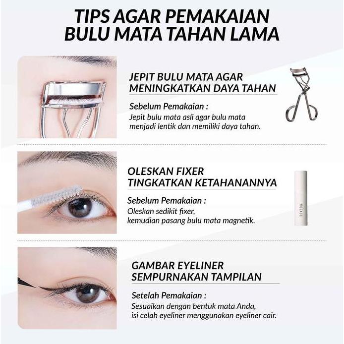 Auge- (Fox Legend) Wosado Bulumata Magnetic Bulumata Natural Eyelash Extention