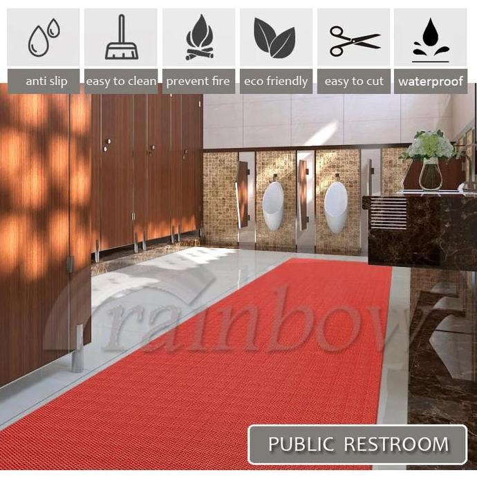 Karpet Karet Keset Anti Slip Kamar Mandi