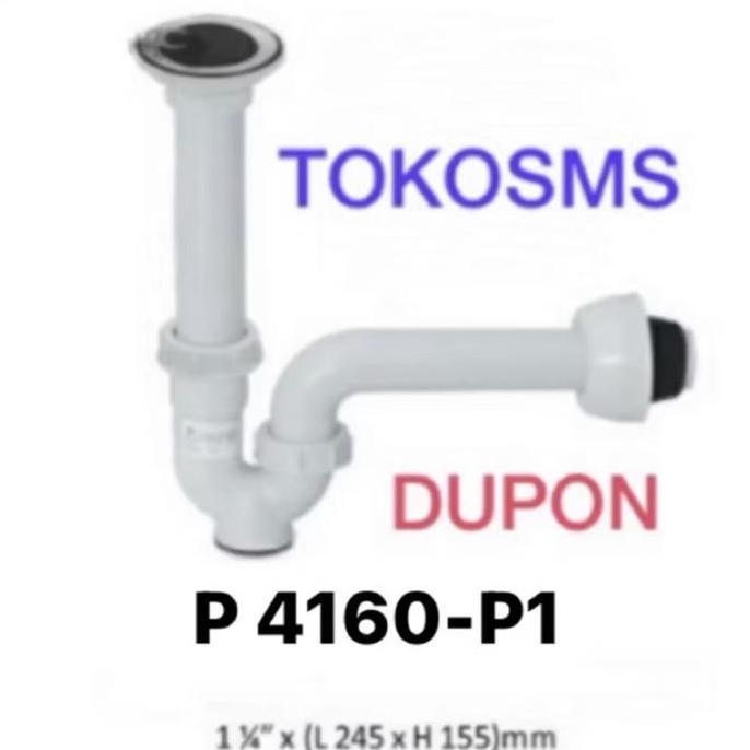 sifon angsa wastafel afur wastafel plastik sifon dupon P4160-P1 angsa washtafel