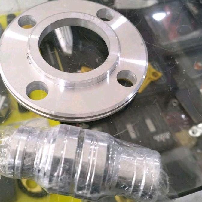 Adaptor Disc Dan Boshing Velg Scoopy Ring 12 Ke Velg Ring 14/ Bosing Velg + Adaptor Piringan Buat Ne