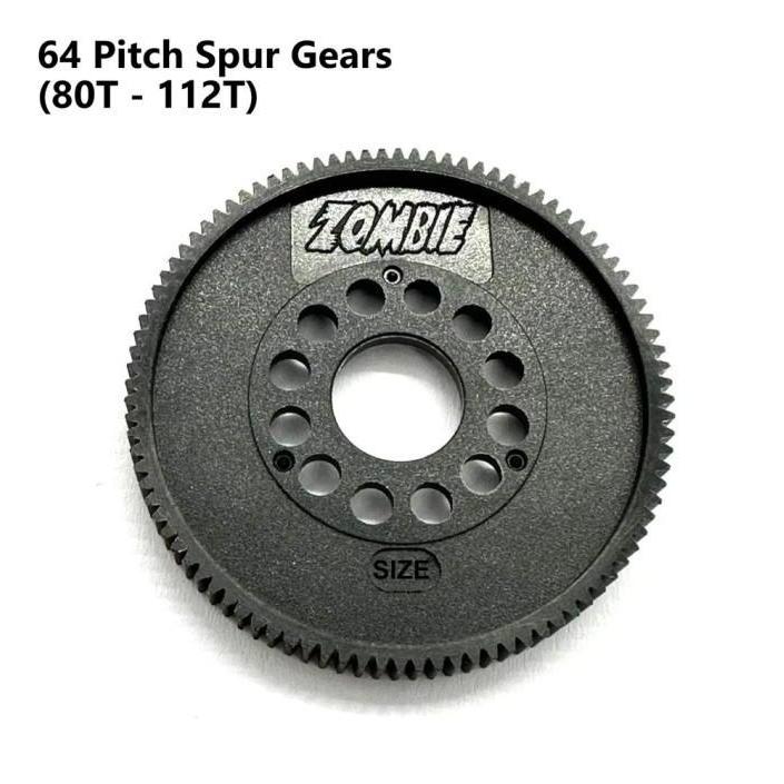 Promo Team Zombie 64P Spur Gear 100T #S-Tz-64P100T Cod