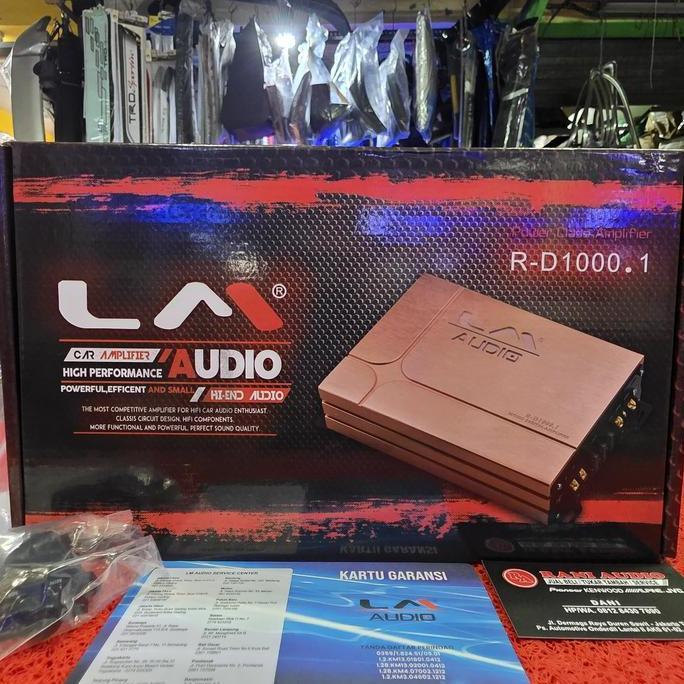 Promo Power Monoblock LM AUDIO R-D1000.1 Monoblock Digital Diskon