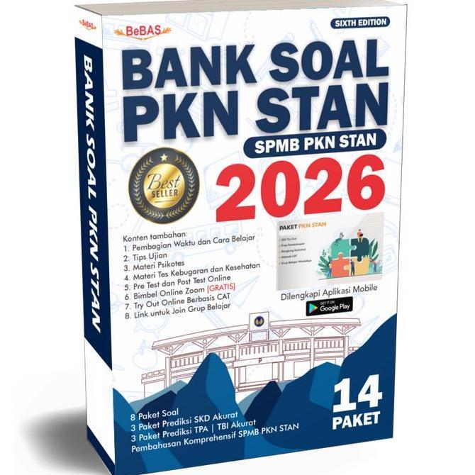 Wetungguljawa - Bebas Bank Soal PKN STAN 2026 - 14 Paket Soal & Pembahasan Lengkap Best Seller 352 H