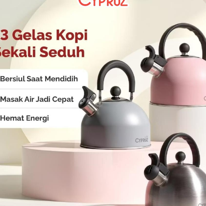 Cypruz Teko Stainless Siul 2 Liter