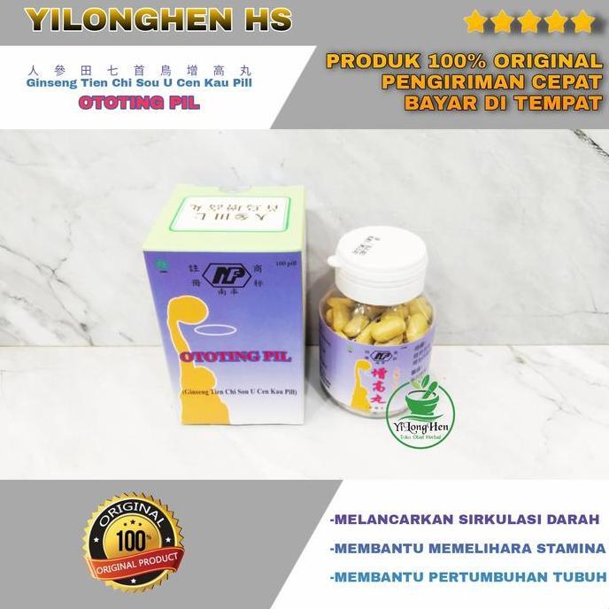 OTOTING PIL Suplemen Obat Peninggi Badan Herbal Tien Chi Zheng Goo Wan