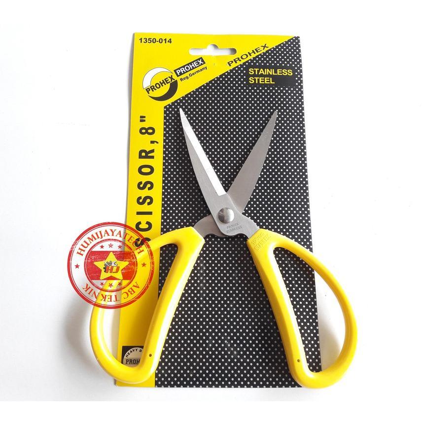 Gunting Kain 8 Inch Prohex / Gunting Kodok Stainless / Gunting Kain Stainless