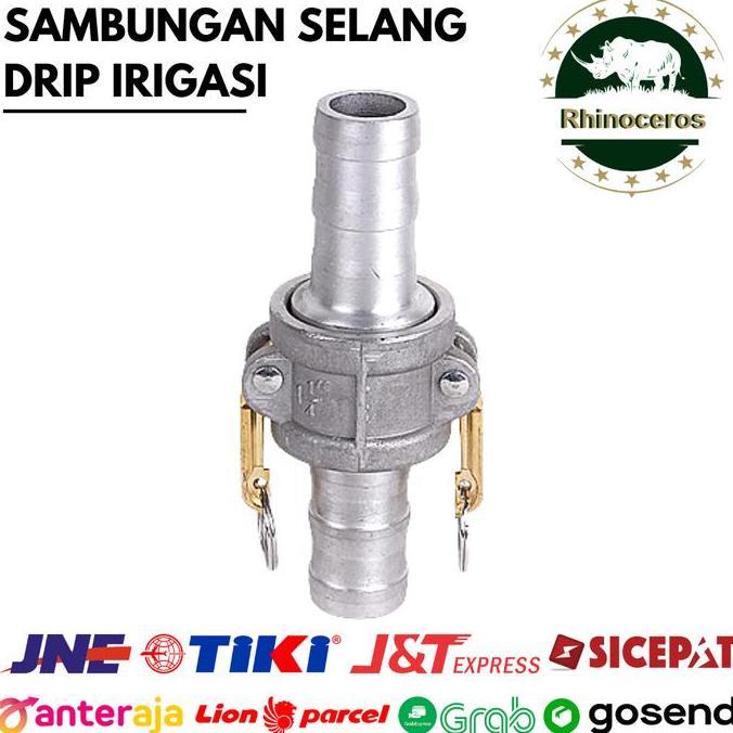 Sambungan Selang Drip Selang Irigasi Stainless 2