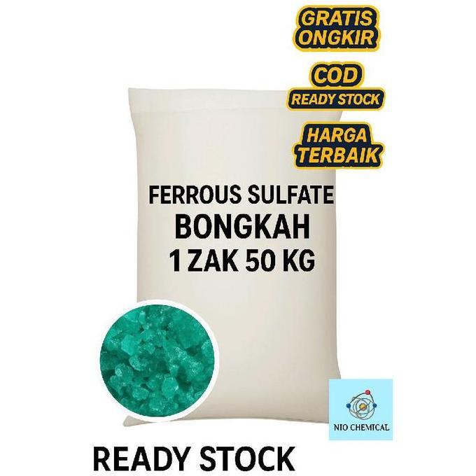 NEW Ferrous Sulfate / Ferrous Sulphate / Ferro Sulfate 50 KG